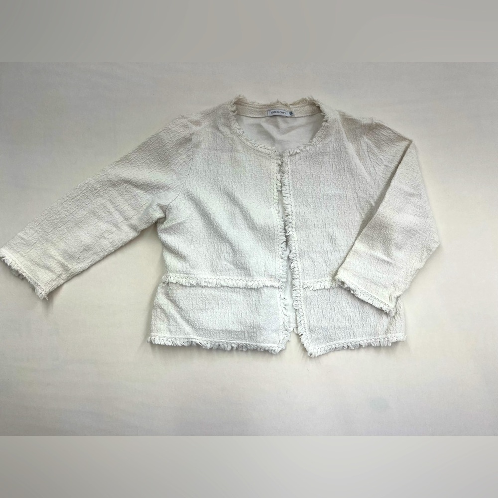 Gregory Cream Textured Jacket